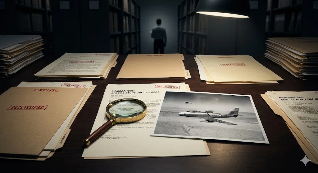 Overview image for How Cold War Secrecy Fed UFO Suspicion