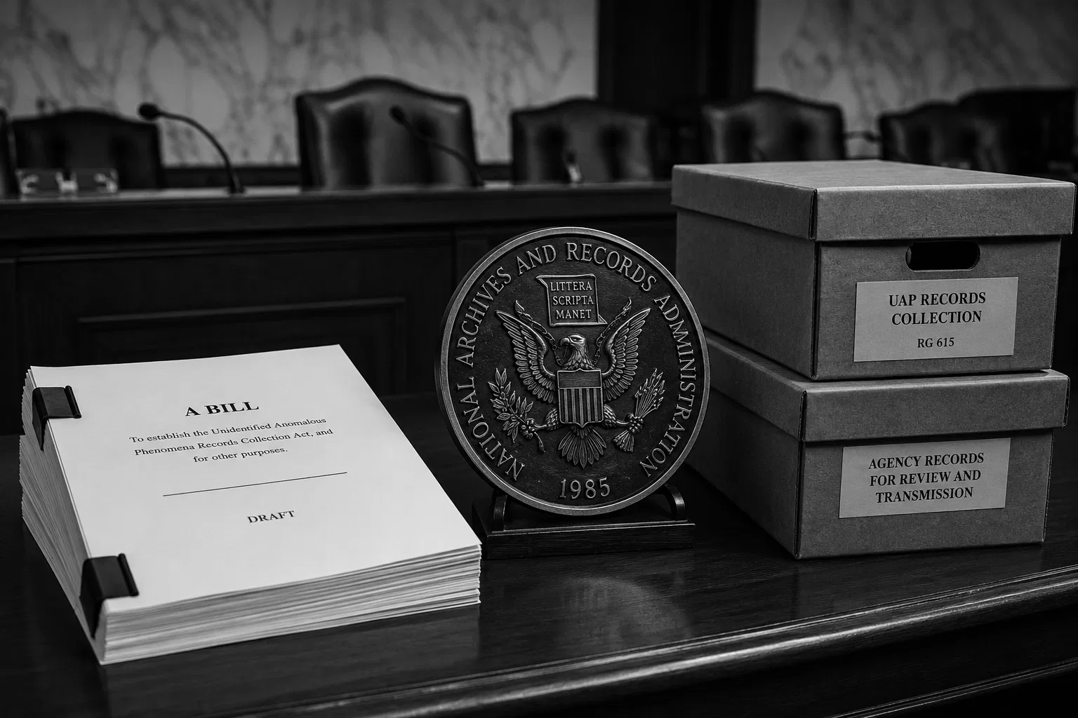 Overview image for Could a JFK Style Law Unlock UAP Files?
