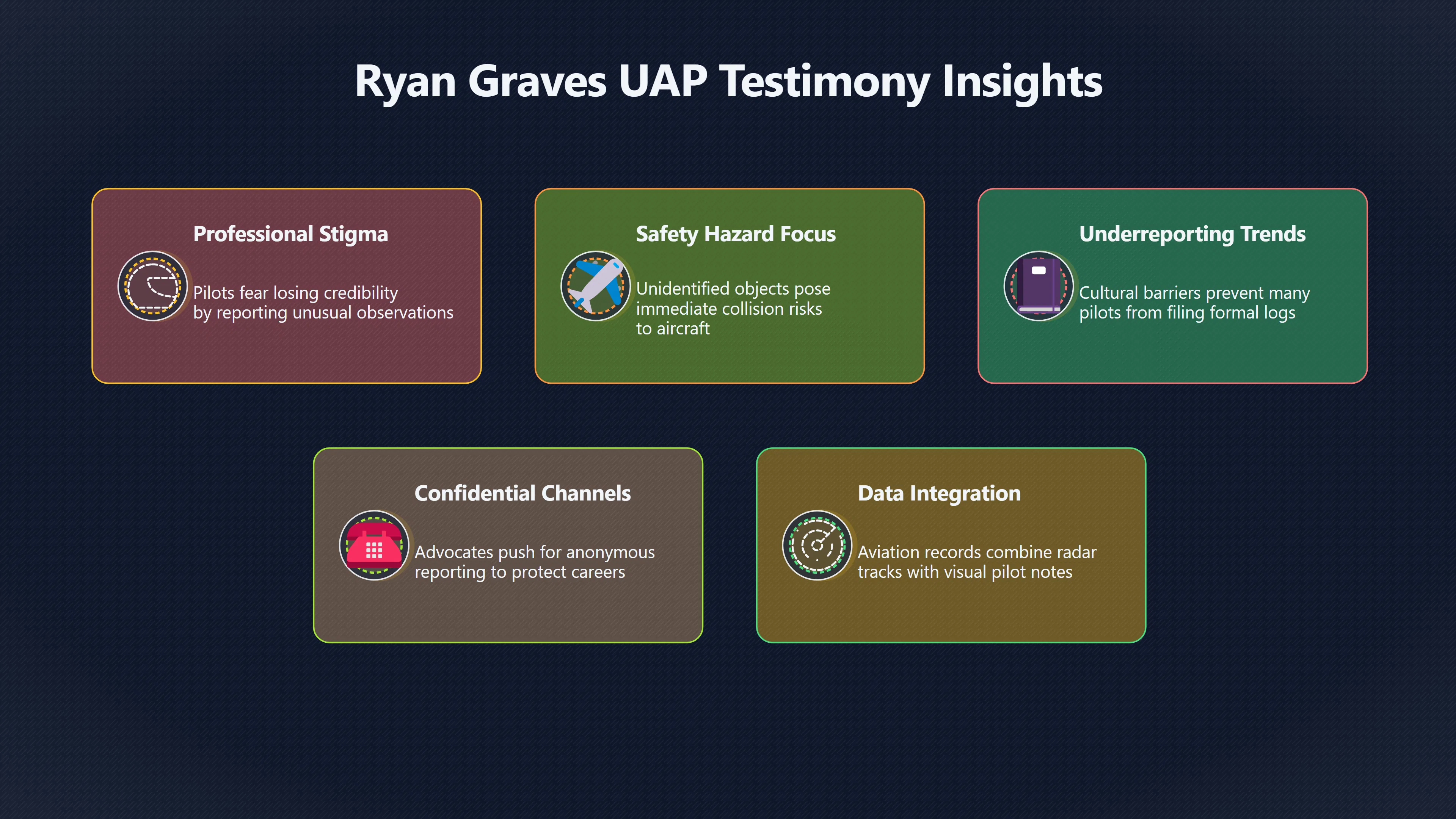 Overview image for Ryan Graves testimony and pilot stigma in UAP reporting